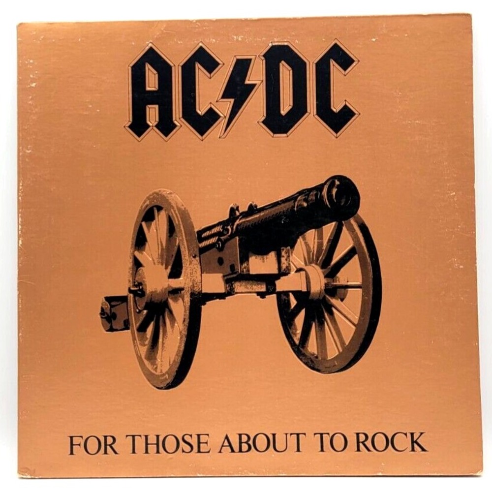 AC/DC - FOR THOSE ABOUT TO ROCK - ROCK LP WARNER SD-11111